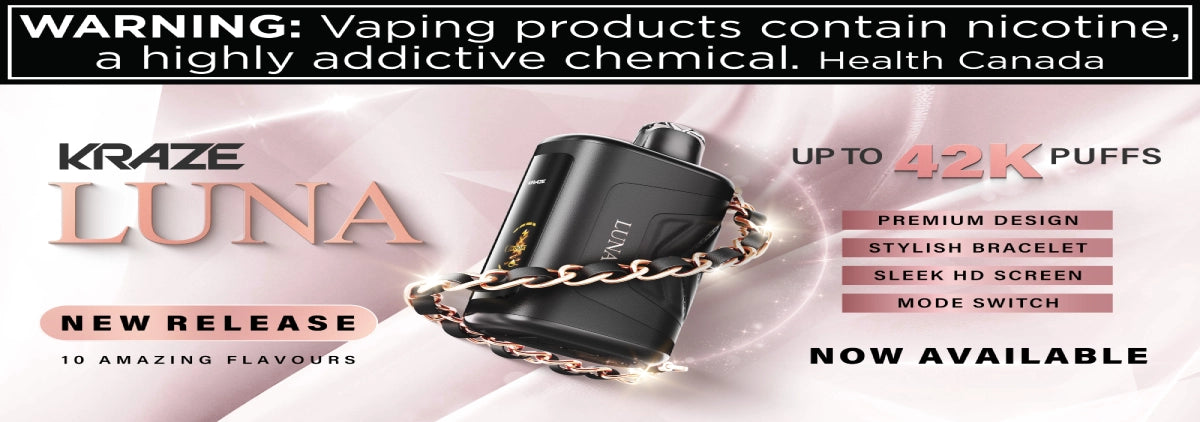 Kraze Luna 42K Disposasble Vape 20mg 20mL Vapeluv