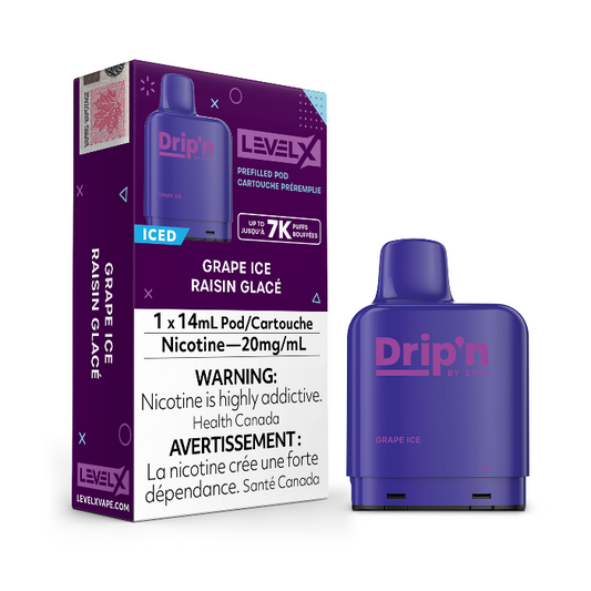 Envi Drip'n Grape Ice Level X Pod