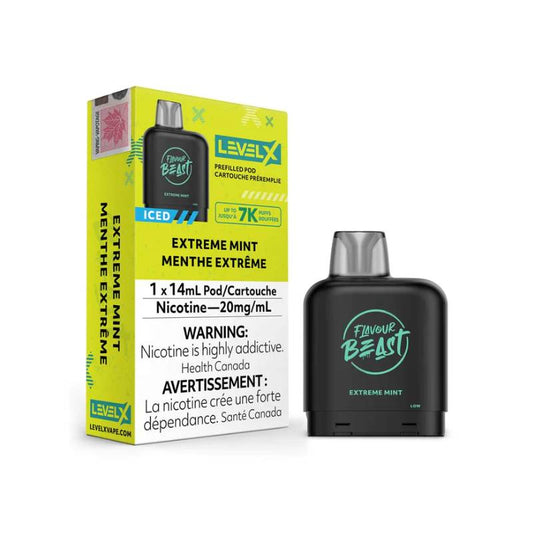 Level X Extreme Mint Flavour Beast Pods