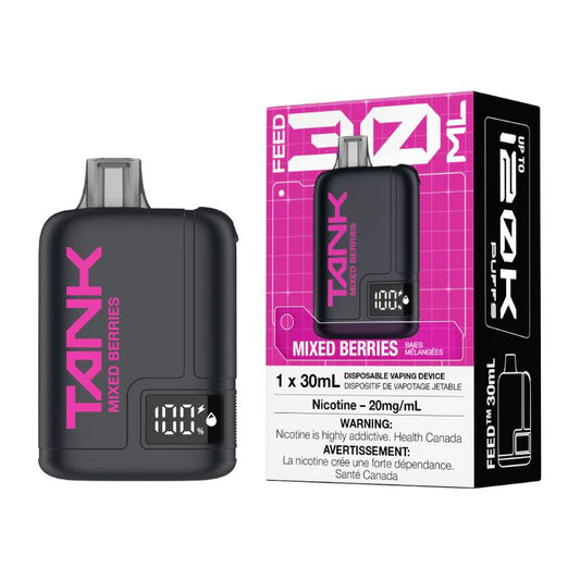 FEED Tank 120K Disposable Vape - Mixed Berries