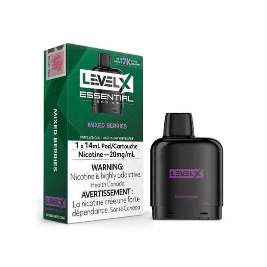 Flavour Beast Level X Essential Pods - Mixed Berries, 14 ml