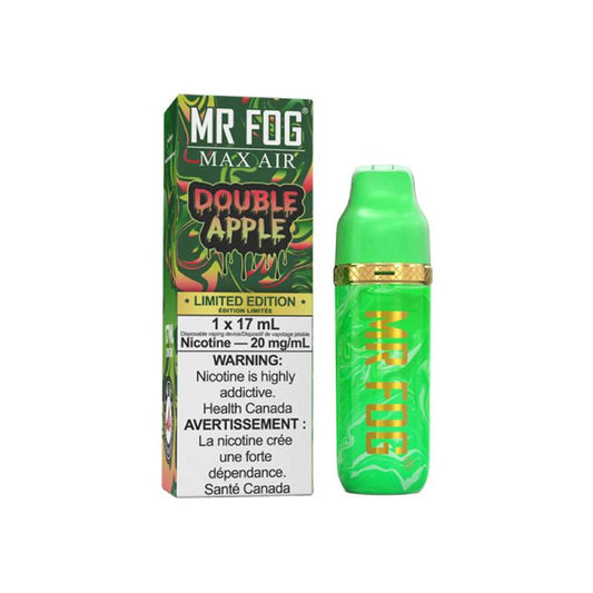 Mr Fog Max Air MA8500 Disposable - Double Apple, 8500 Puffs