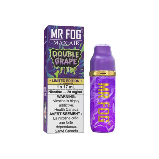 Mr Fog Max Air MA8500 Disposable - Double Grape, 8500 Puffs