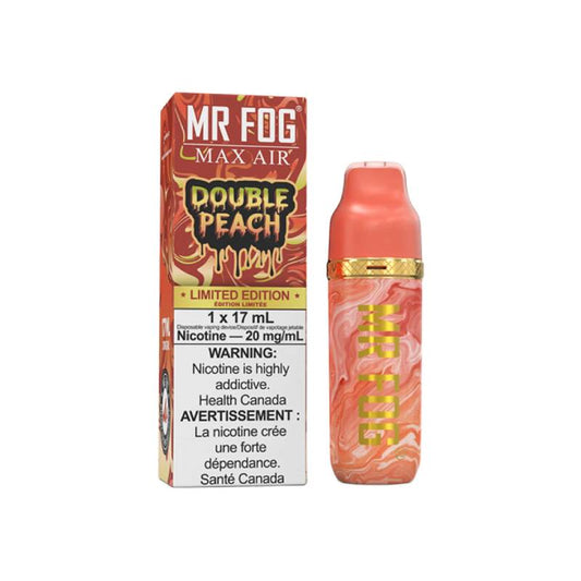 Mr Fog Max Air MA8500 Disposable - Double Peach, 8500 Puffs