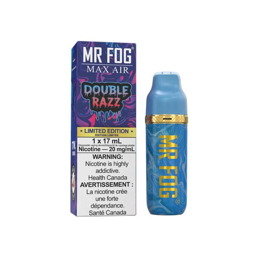 Mr Fog Max Air MA8500 Disposable - Double Razz, 8500 Puffs
