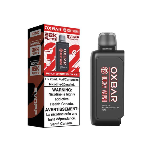 OxBar Svopp 32k Pod - Peach Watermelon Ice, 20mL