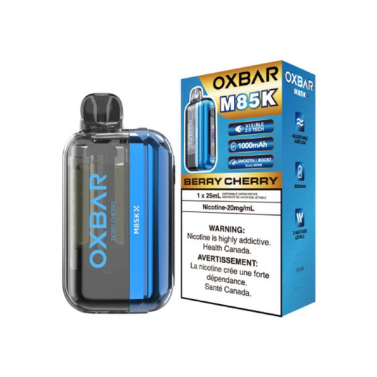 Oxbar M85K Disposable Vape Berry Cherry 85K Puffs