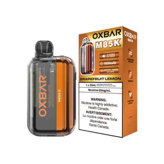 Oxbar M85K Disposable Vape Grapefruit Lemon 85K Puffs