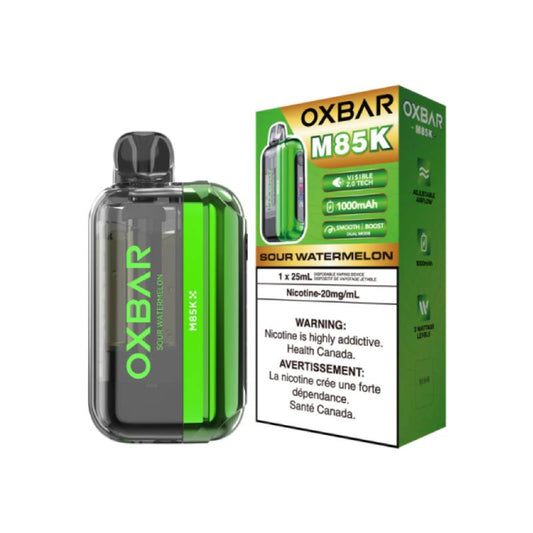 Oxbar M85K Disposable Vape Sour Watermelon 85K Puffs