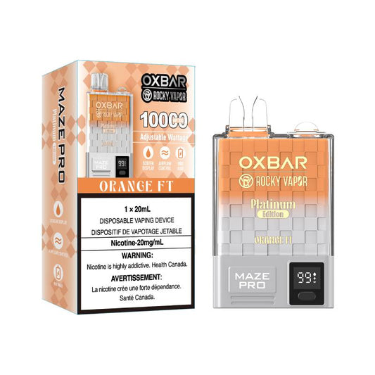 Oxbar Maze Pro Disposable Vape - Orange FT, 10000 Puffs