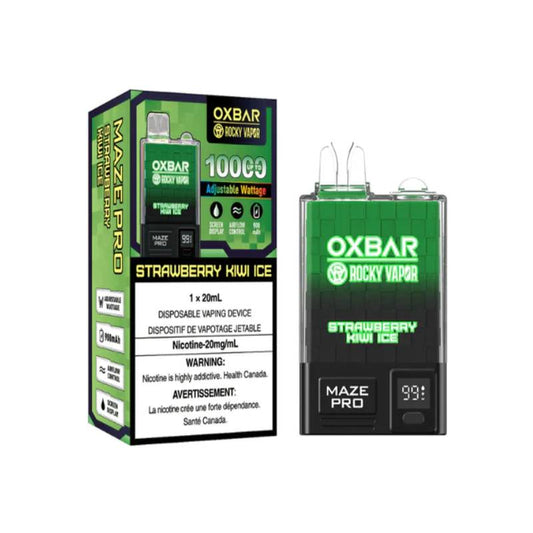 Oxbar Maze Pro Disposable Vape - Strawberry Kiwi Ice, 10000 Puffs