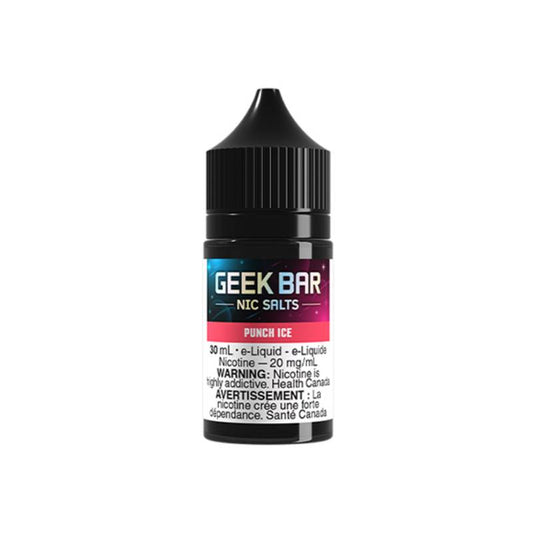 Geek Bar Vape Juice 30mL Salt Nicotine - Punch Ice