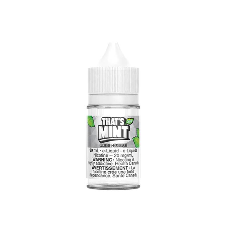 That's Mint Salt E-Liquid - Pure Ice, 30ML Vapeluv Vapeshop That's Mint Salt E-Liquid - Pure Ice, 30ML Vapeluv Vapeshop