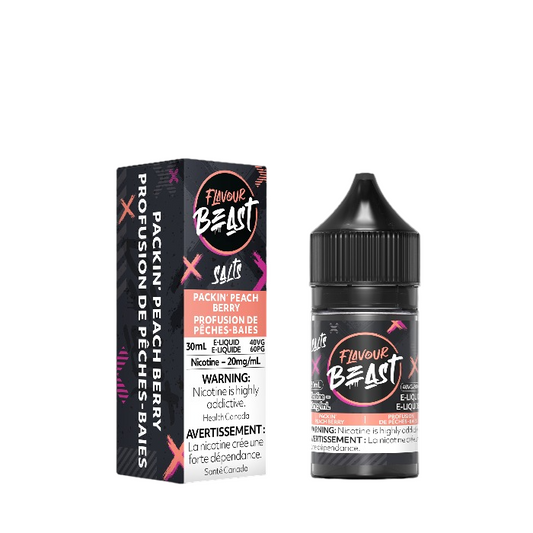 Flavour Beast Packin' Peach Berry Salts E-Liquid