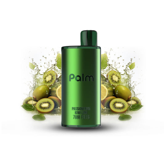 Pop Palm 7000 Passionfruit Kiwi Lime Disposable Vape