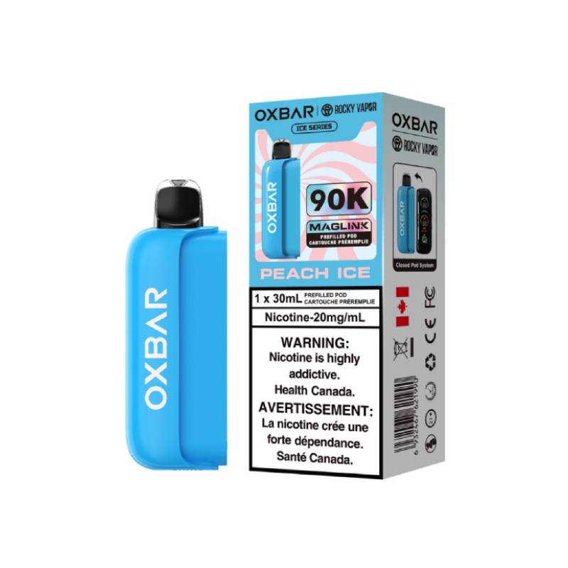 Oxbar Maglink 90K Pre-Filled Pod - Peach Ice (Ice Series)