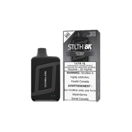 STLTH 8K Rich Tobacco Disposable Vape
