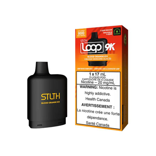 STLTH Loop 9K Pods - Blood Orange Ice