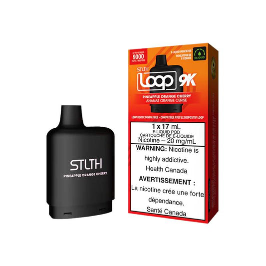 STLTH Loop 9K Pods - Pineapple Orange Cherry