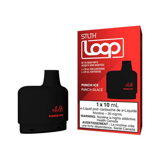 STLTH Loop Pods - Punch Ice, 5000 Puffs