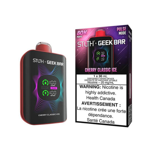 STLTH x GeekBar 80K Disposable Vape - Cherry Classic Ice