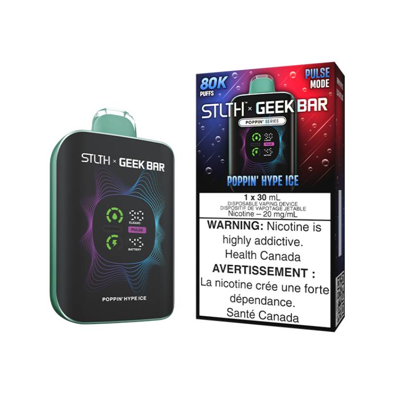 STLTH x GeekBar 80K Disposable Vape - Poppin' Hype Ice