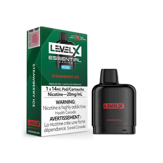 Flavour Beast Level X Essential Pods - Strawberry Ice, 14 ml