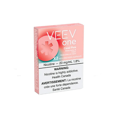 VEEV One Coral Pink Pods