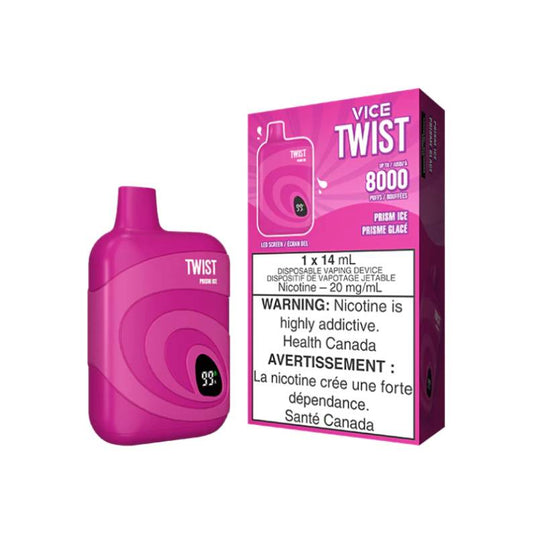 Vice Twist 8000 Disposable Vape - Prism Ice