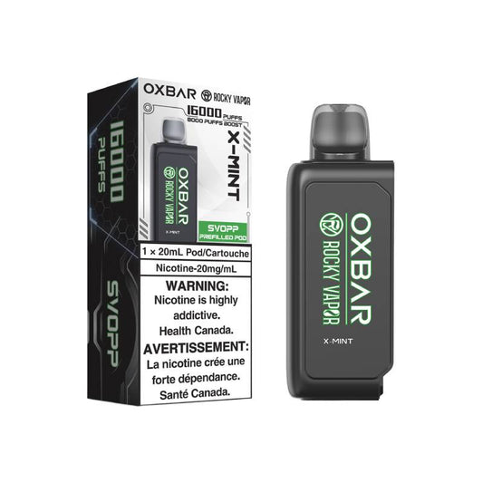 Oxbar Svopp 16K Pod - X Mint, 20ML