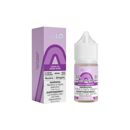 Allo Grape Ice Salt E-Liquid