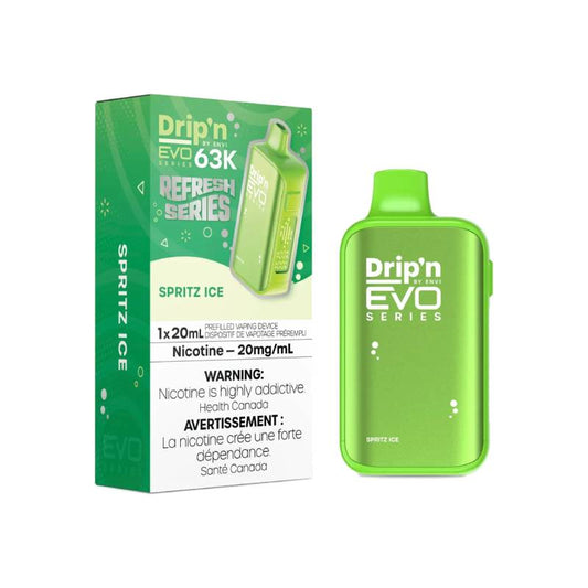 Drip'n Evo 63K - Spritz Ice Disposable Vape