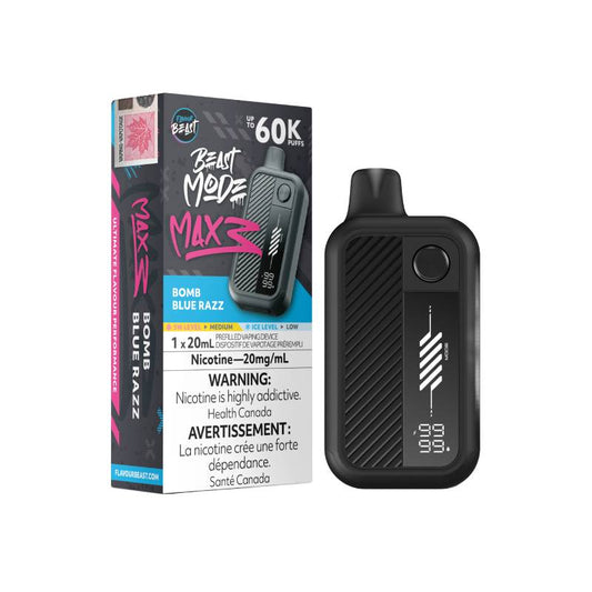 Flavour Beast - Beast Mode Max 3 60k Bomb Blue Razz Disposable Vape