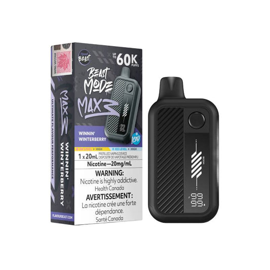 Flavour Beast - Beast Mode Max 3 60k Winnin' Winterberry Iced