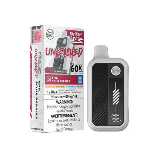 Flavour Beast - Beast Mode Max 3 60k Epic Sour Berries Iced
