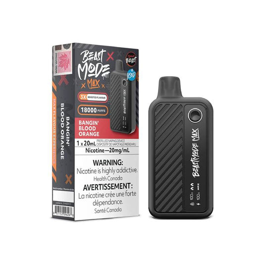 Flavour Beast - Beast Mode Max 18K Disposable: Bangin' Blood Orange, 20ML