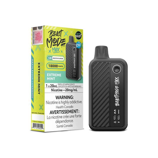 Flavour Beast - Beast Mode Max 18K Disposable: Extreme Mint, 20ML