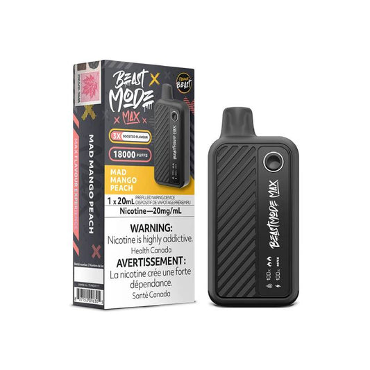 Flavour Beast - Beast Mode Max 18K Disposable: Mad Mango Peach, 20ML