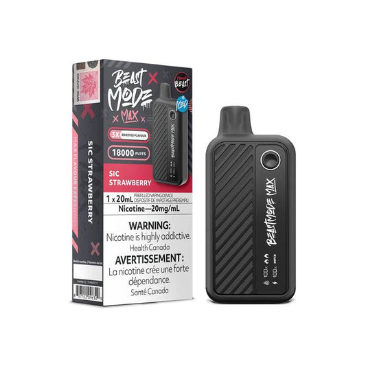 Flavour Beast - Beast Mode Max 18K Disposable: Sic Strawberry, 20ML