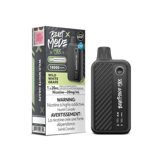 Flavour Beast - Beast Mode Max 18K Disposable: Wild White Grape, 20ML