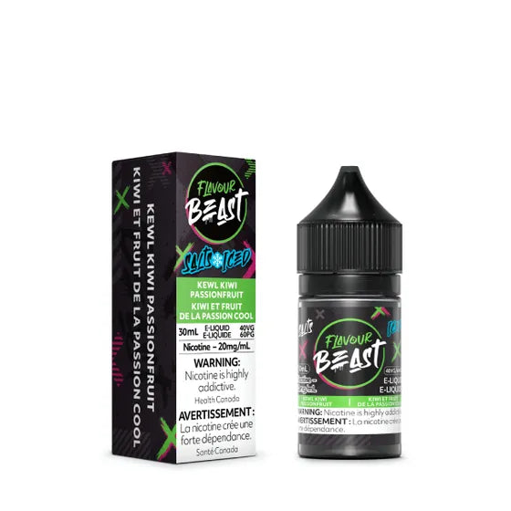 Flavour Beast Kewl Kiwi Passionfruit Iced Salts E-Liquid