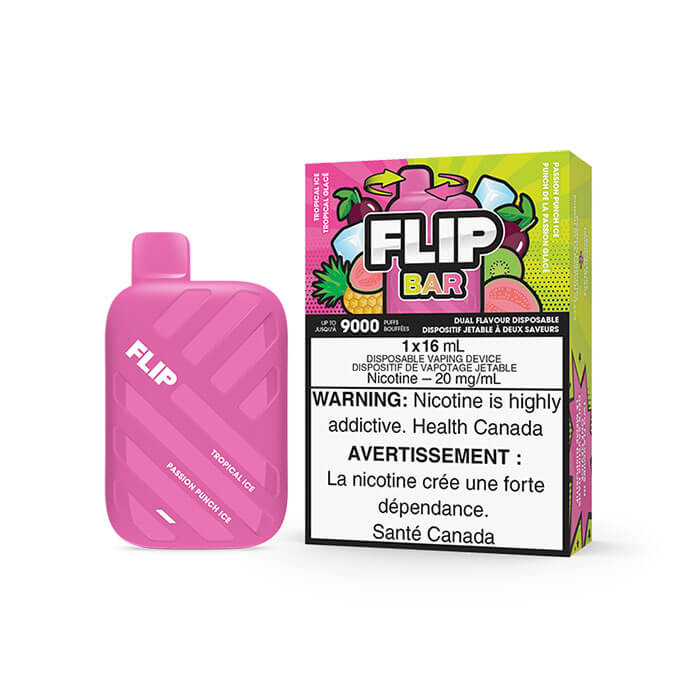 FLIP Bar Tropical Ice & Passion Punch Ice Disposable Vape