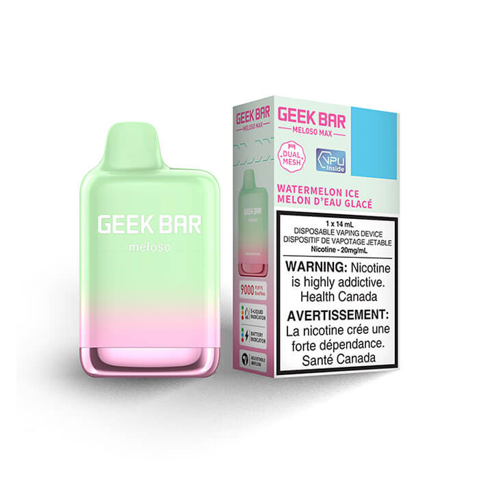 Geek Bar Meloso Max Watermelon Ice Disposable Vape