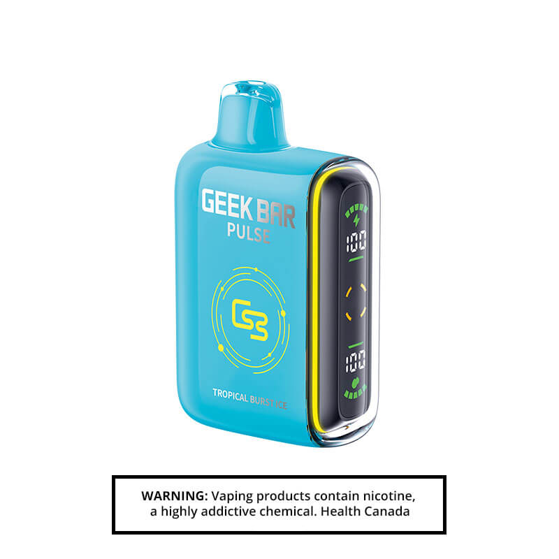 Geek Bar Pulse 9000 Puffs Tropical Burst Ice Disposable Vape