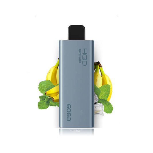 HQD Cuvie Slick Banana Mint Disposable Vape