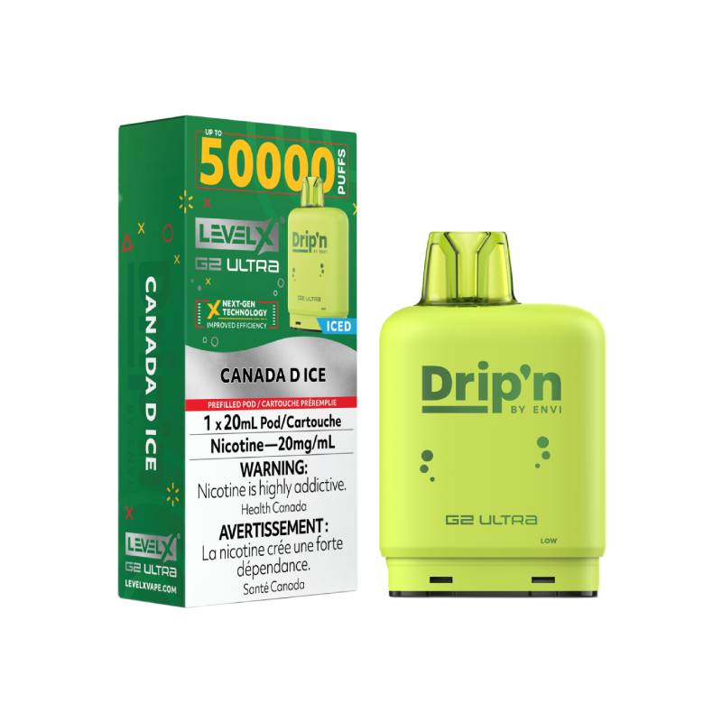 Drip'n Level X G2 Ultra 50K Pod - Canada D Ice