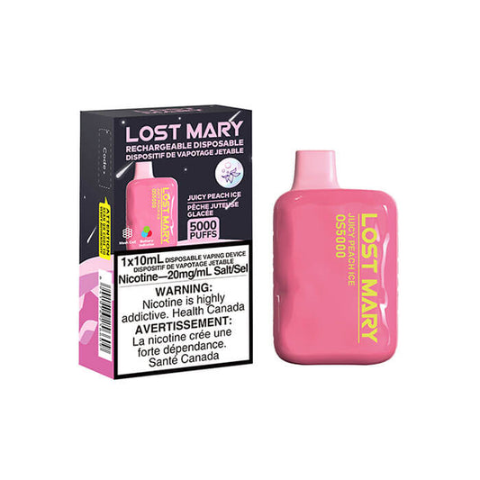 Lost Mary Juicy Peach Ice Disposable Vape
