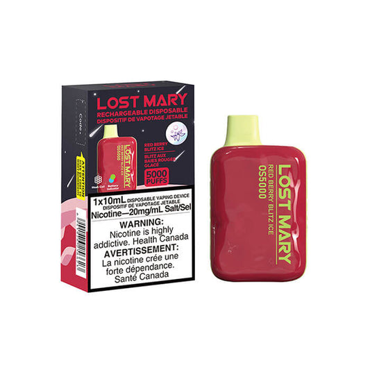 Lost Mary Red Berry Blitz Ice Disposable Vape
