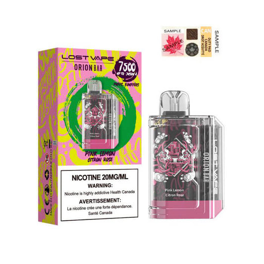 LOST VAPE Orion Bar 7500 Pink Lemon