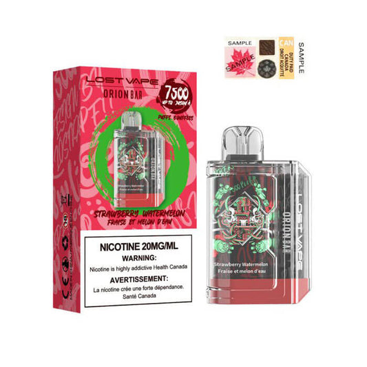 LOST VAPE Orion Bar 7500 Strawberry Watermelon